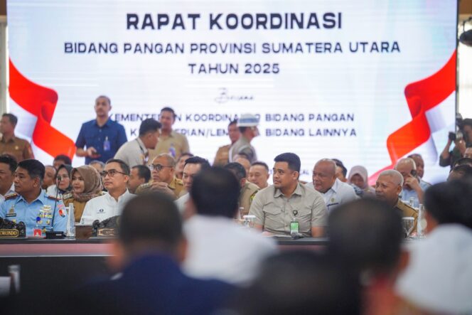 
					Bobby Nasution Hadiri Rapat Koordinasi Bidang Pangan Bersama Menteri Zulhas