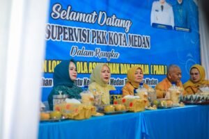 Kelurahan Gang Buntu Paparkan Metode Pola Asuh Anak dan Remaja saat Dikunjungi Tim Supervisi TP PKK Medan
