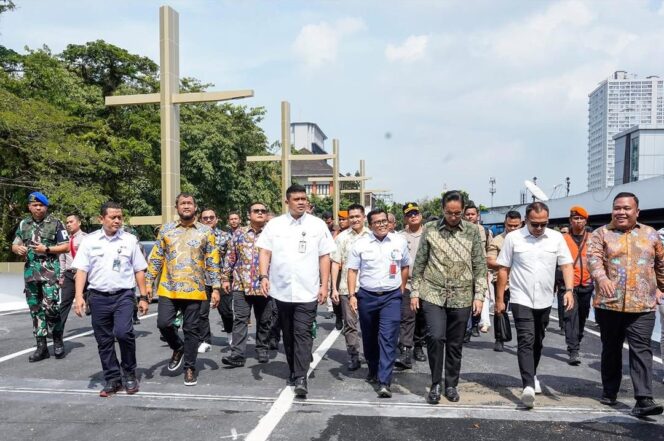 
					Overpass Rusak Saat Keriuhan Malam Tahun Baru, Bobby Nasution Minta Warga Jaga Fasum
