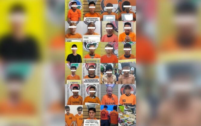 
					Perangi Narkoba, Polda Sumut Tangkap 130 Pelaku dalam Sepekan, Sita Puluhan Kilogram Barang Bukti