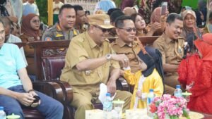 Syah Afandin Launching Program LVNG Pemantauan Kesehatan Digital Anak di Langkat