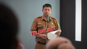 Keterangan gambar : Drs Iskandar, Kepala Badan Pengelolaan Keuangan dan Aset Daerah (BPKAD) Langkat,