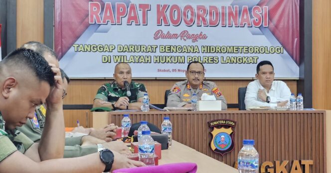
					Hadapi Cuaca Ekstrem, Kapolres Langkat Tegaskan Sinergi Lintas Instansi