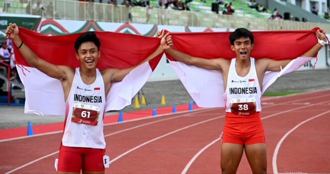 
					Tambah Tiga Emas, Indonesia Kokoh di Puncak Klasemen Kejuaraan Atletik U18 & U20 Asia Tenggara di Sumut