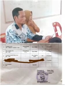 Sekolah Negeri Disulap Bak Sekolah Keluarga, Plt Kasek Angkat Kerabat Menjadi Guru