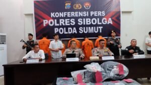 Kurang dari 3 Hari! Polisi Ringkus Lima Pembunuh Mahasiswa di Teras Masjid Sibolga