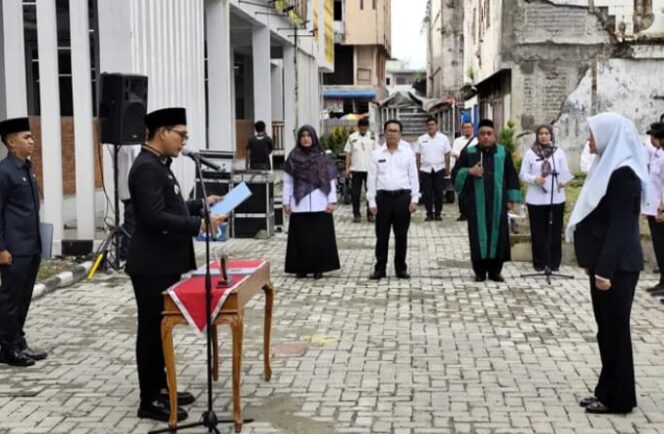 
					Tak Biasa, Wawako Binjai Lantik Asisten Pemerintahan di Pasar Tavip