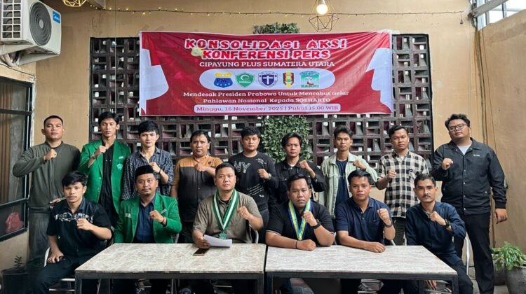 Cipayung Plus Sumut Minta Presiden Prabowo Cabut Gelar Pahlawan Soeharto, Ancam Gelar Aksi Besar