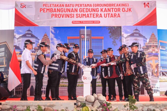 
					Gedung OJK Sumut Dimulai! Wali Kota Medan: Ini Tonggak Baru Sistem Keuangan Kota