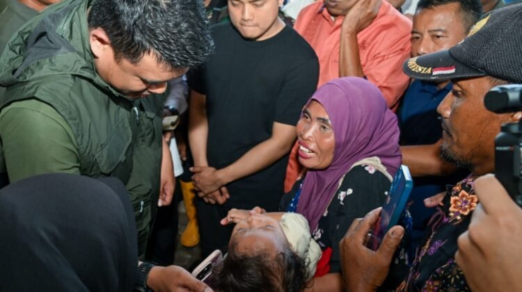Banjir Belum Surut, Bobby Nasution Datangi Langkat