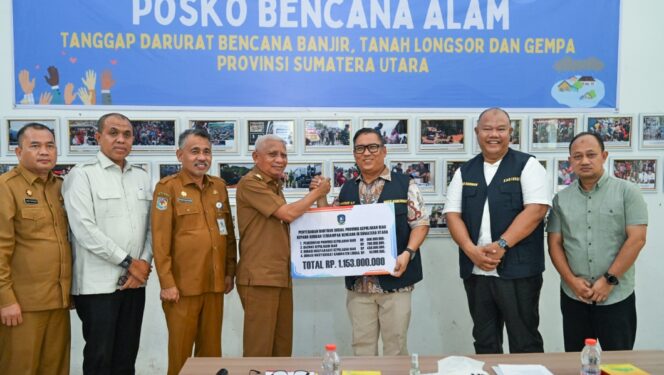 
					Kepri Ulurkan Tangan untuk Sumut, Bantuan Rp1,153 Miliar Diterima di Posko Bencana