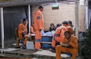 PLN Pasang Tower Emergency di Gardu Induk Bireuen, Material Didrop Helikopter TNI