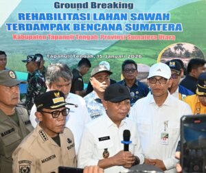 Wagub Sumut Pimpin Rehabilitasi 37 Ribu Hektare Lahan Pascabencana