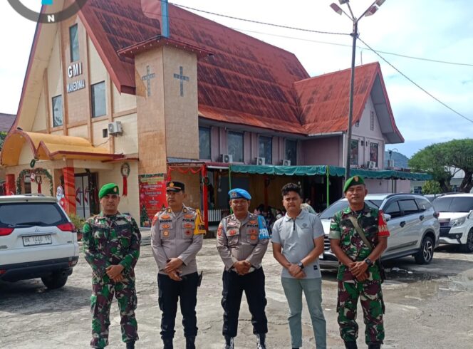 
					Polres Labuhanbatu Sterilkan Pengamanan Ibadah Gereja