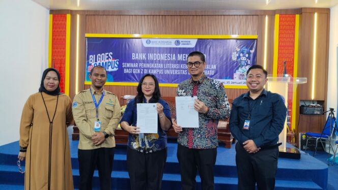 
					BI Pematangsiantar dan LPPM Universitas Labuhanbatu Jalin Kerja Sama Survei Harga