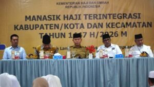 402 JCH Ikuti Manasik, Bupati Langkat Tekankan Integrasi Pembinaan Haji
