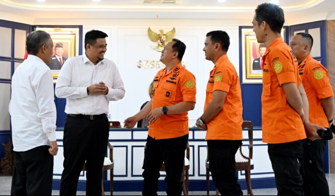 
					Terima Penghargaan Basarnas, Bobby Nasution Dukung Pendirian Balai Latihan Mitigasi Bencana di Sumut