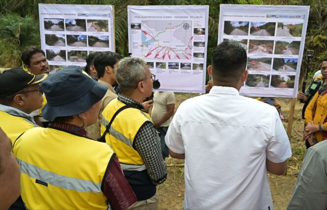 
					Pemprov Sumut Bangun Dua Ruas Jalan Strategis Penghubung Toba–Labura Tahun 2026