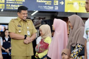 Bobby Nasution Lepas 6.500 Pemudik Gratis, Tekan Kendaraan Pribadi Saat Arus Lebaran