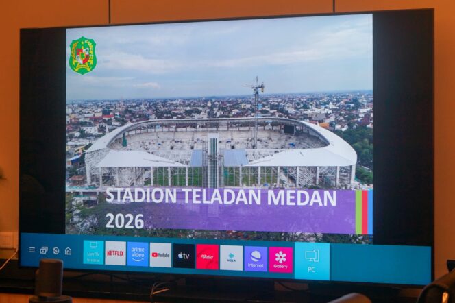 
					Revitalisasi Stadion Teladan Dikebut,Rico Waas: Lari Kencang Boleh, Tapi Jaga Keselamatan