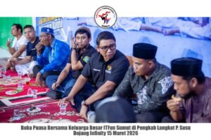ITFun Sumut dan Langkat Satukan Keluarga Besar Taekwondo Lewat Buka Puasa Bersama