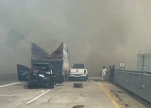 Asap Tebu Picu Tabrakan Beruntun di Tol Binjai–Langsa