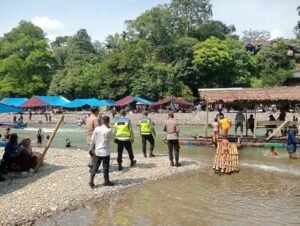 Antisipasi Risiko, Polisi Perketat Pengawasan Getek di Tangkahan