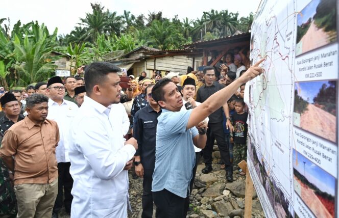 
					Rp158 Miliar Digelontorkan, Jalan Aek Nabara–Negeri Lama–Tj Sarang Mulai Diperbaiki