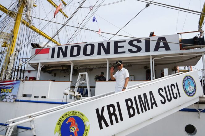 
					KRI Bima Suci Sandar di Belawan, Medan Dilirik Dunia