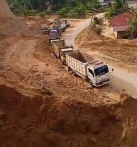 Galian C diduga ilegal di Pesilam Langkat dibiarkan, APH Nya Kemana?”
