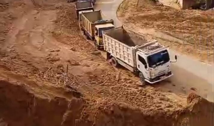 Galian C diduga ilegal di Pesilam  Langkat dibiarkan, APH Nya Kemana?”