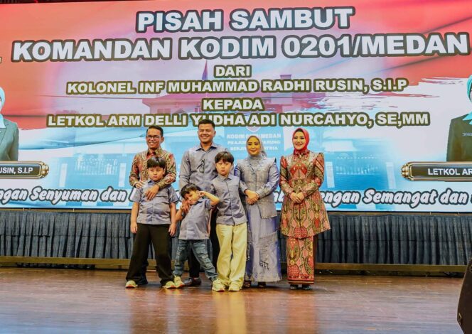 
					Pisah Sambut Dandim 0201/Medan, Zakiyuddin: Sinergi Jadi Kekuatan Kota