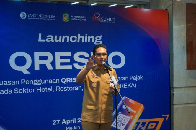 
					Wali Kota Medan Luncurkan Qresto, Inovasi “Split Bill” Pajak Daerah Pertama di Indonesia