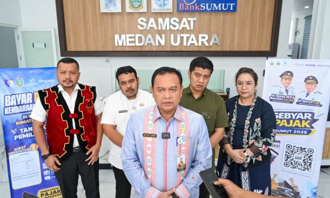 
					Tak Perlu KTP Pemilik Lama, Bayar Pajak Kendaraan di Sumut Kini Lebih Mudah