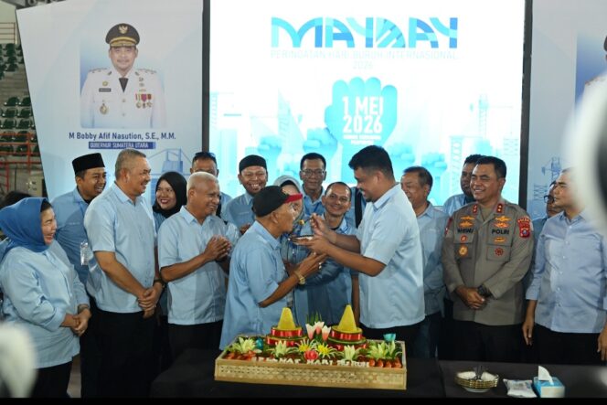 
					May Day 2026 Sumut, Bobby Nasution Perkuat Komitmen: Buruh Sejahtera, Ekonomi Kuat