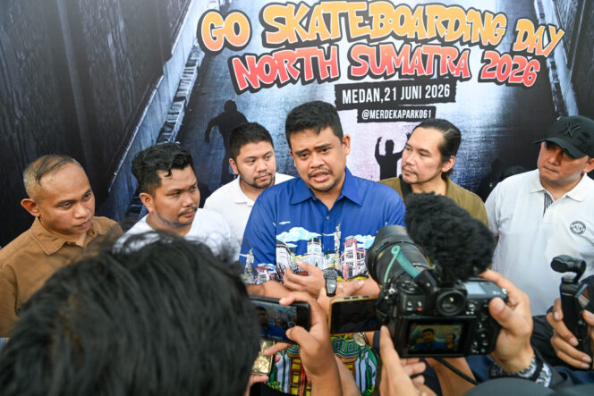 
					Bobby Nasution Dorong Penambahan Skatepark dan Event, Skateboarding Sumut Kian Bergairah
