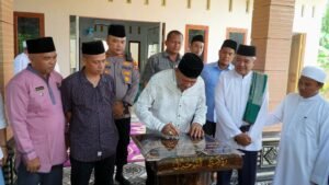Bupati Langkat Syah Afandin Resmikan Masjid Raudhatut Tauhid Dogang