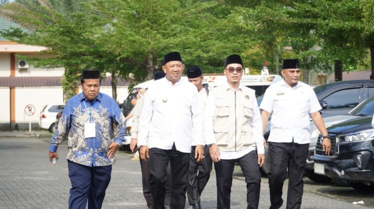 Syah Afandin Sambut Jamaah Haji Langkat, Suasana Haru Iringi Kepulangan dari Tanah Suci