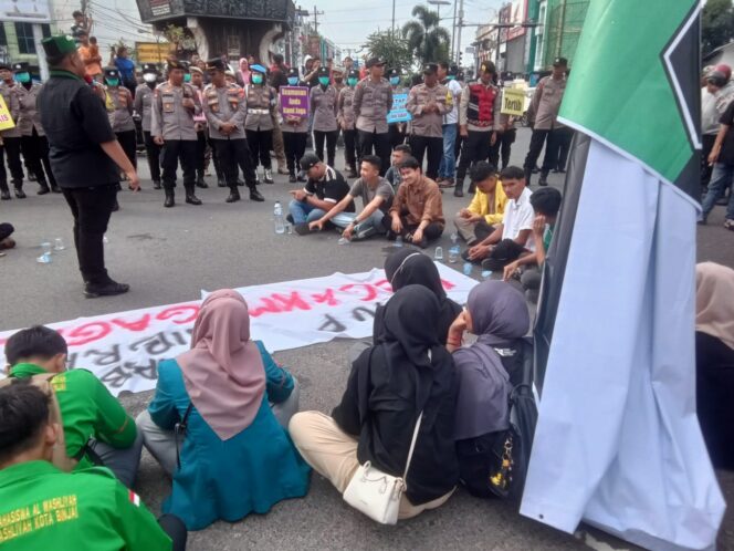 
					Mahasiswa dan Pemuda Binjai Turun ke Jalan, Soroti BBM, Rupiah hingga Program MBG