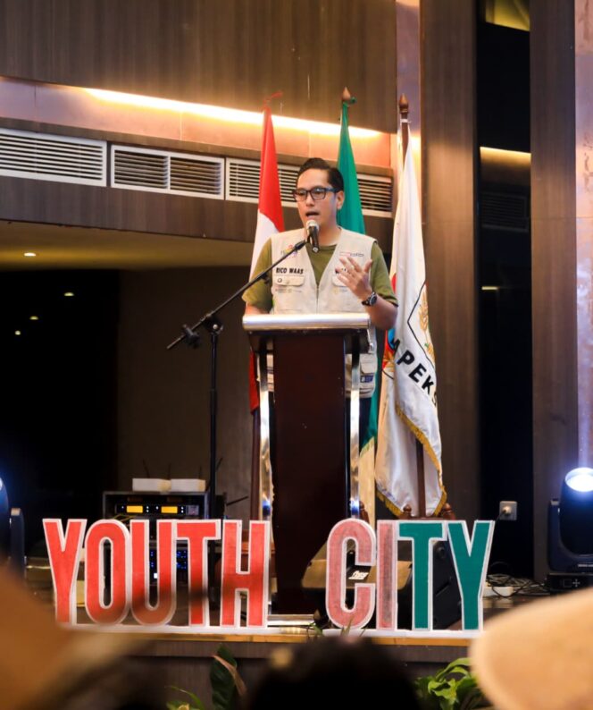 
					Rico Waas Kobarkan Semangat Youth City Changers 2026 Bangun Kota Tangguh