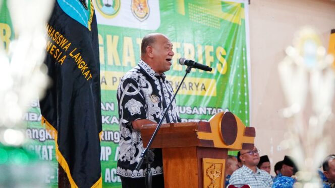 
					Syah Afandin Buka Pekan Kesiapsiagaan Pelajar Nusantara di Stabat
