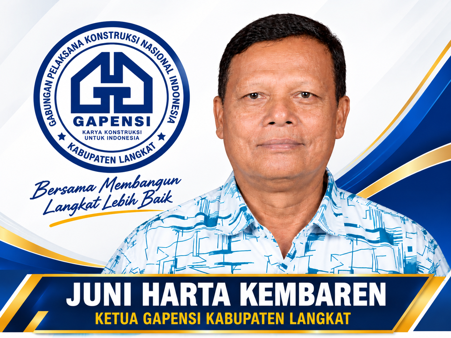 Ketua Gapensi Langkat Kecewa Sikap Plh Kadis Pendidikan, Singgung Isu Fee Proyek 17 Persen
