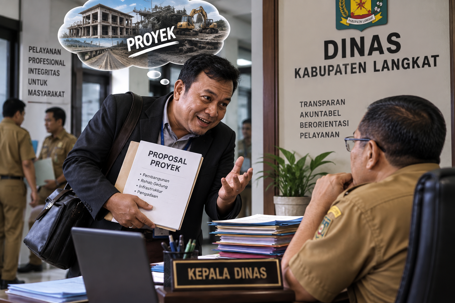 Nama Iskandar PA Dicatut Cari Proyek? Pak Kades: Saya Tidak Pernah Menyuruh Siapapun