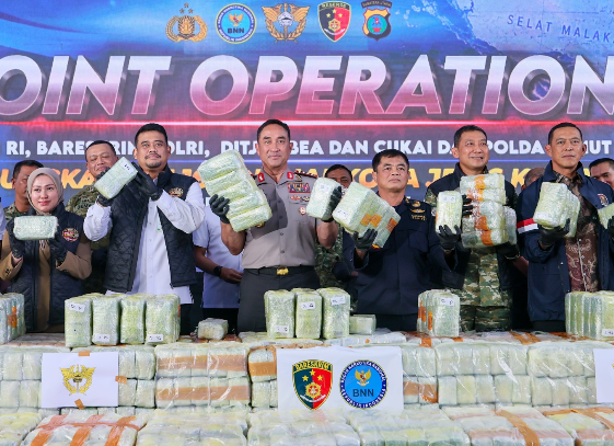 Kolaborasi Kapolri-Bobby Nasution, Forkopimda Sumut Perkuat Perang Melawan Narkoba